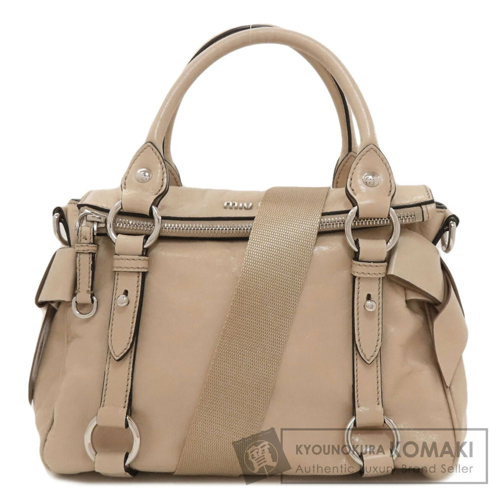Miu MIu Rion Handbag Calfskin